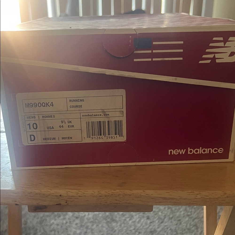 New Balance Men's Mustard Yellow Sneakers - Picture 6 of 6